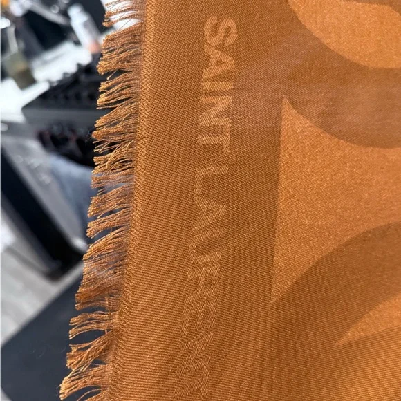 Saint Laurent Cassandre Print Scarf - Picture 4 of 10